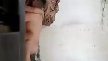 Desi village porn of slim Pathan wife sucking and fucking XXX dick