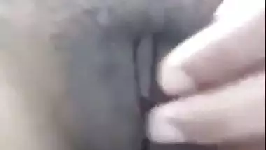 Naked pussy show of hottie from Haryana