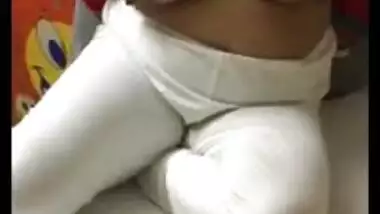 Bengali wife huge boobs playing by hubbys friend and hubby recording