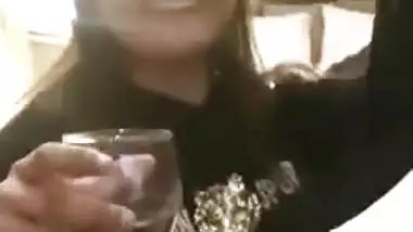 Desi cute XXX girl shows her boobs in video call after sex in a hotel