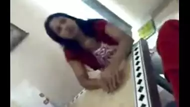 Beautiful college girl enjoys hardcore sex with her best friend