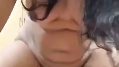 Cute MILF nude fucking husband friend dick mms