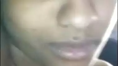 Merged sexy video of Indian hottie Janvi making naked selfie footage