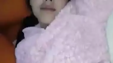 People can check out Desi girl's pussy even though porn video is short