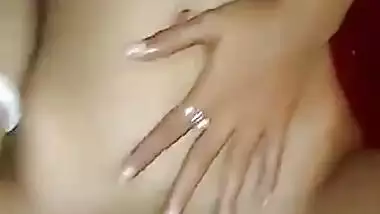Attractive Desi wife poses for MMS video when having sex with hubby