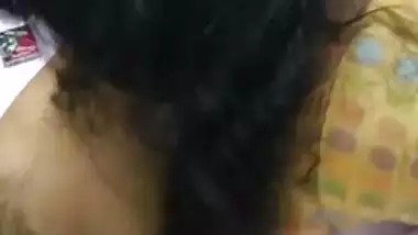 Desi wife giving sensous blowjob to a young guy her cuckold hubby record