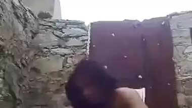 Desi MILF loves her sex body and touches XXX parts showering on camera