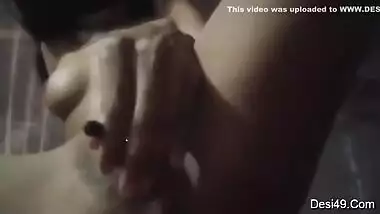 Today Exclusive- Horny Desi Girl Showing Her Boobs And Wet Pussy Part 1