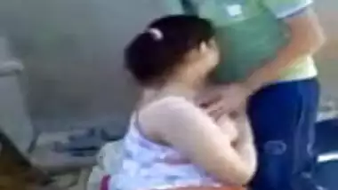 Shy Desi BBW woman and her BF try to have XXX chudai in front of cam