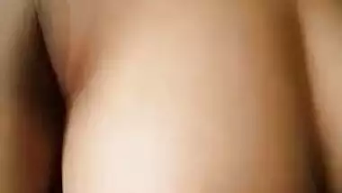 Pretty Desi minx plays with own natural XXX tits for BF's pleasure