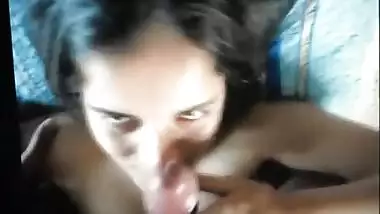 Languid XXX blowjob and amateur Desi woman is ready for cum in mouth