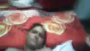 Sexy wife hard fucked by her lover while she was alone at home