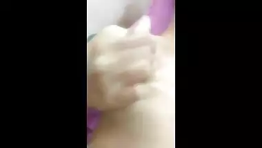 Indian girl fingering pussy