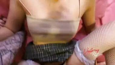 UMSHOT ON PANTIES FOR YOUNGER STEPSISTER WHILE PARENTS ARE NOT AT HOME