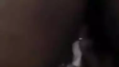 Inventive Indian slut during solo sex in bathroom uses tube as XXX toy