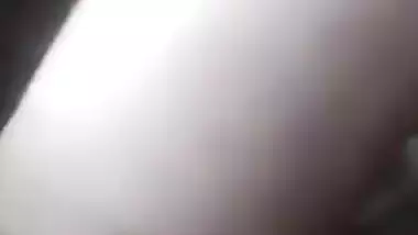 Desi mom allows fans to see naked boobs close-up and pinches nipples