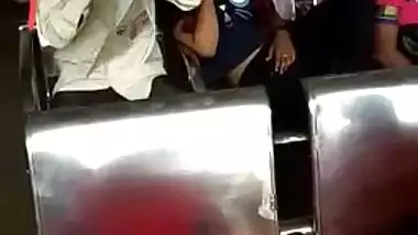 Teen Desi pulls shirt on head to sleep but pervert touches her XXX boobs