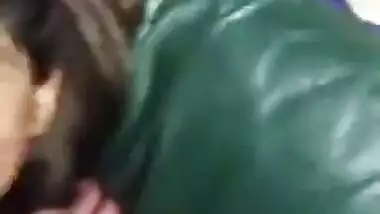 NRI girl sucking her professor’s dick and balls for better marks