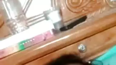 Shy Desi model reveals her cute XXX tits to the client on video call