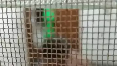 Huge boobs MILF naked in the bathroom viral MMS