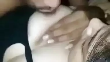 Bangladeshi Big Boob Married Bhabi Boob SUKCED By Young Lover With Bangla Talk