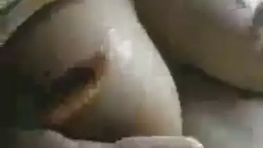 Big boob Desi girl milk cans play and hardcore sex